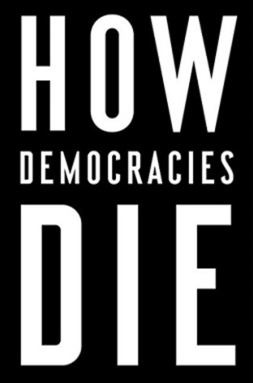 How Democracies Die book cover placeholder